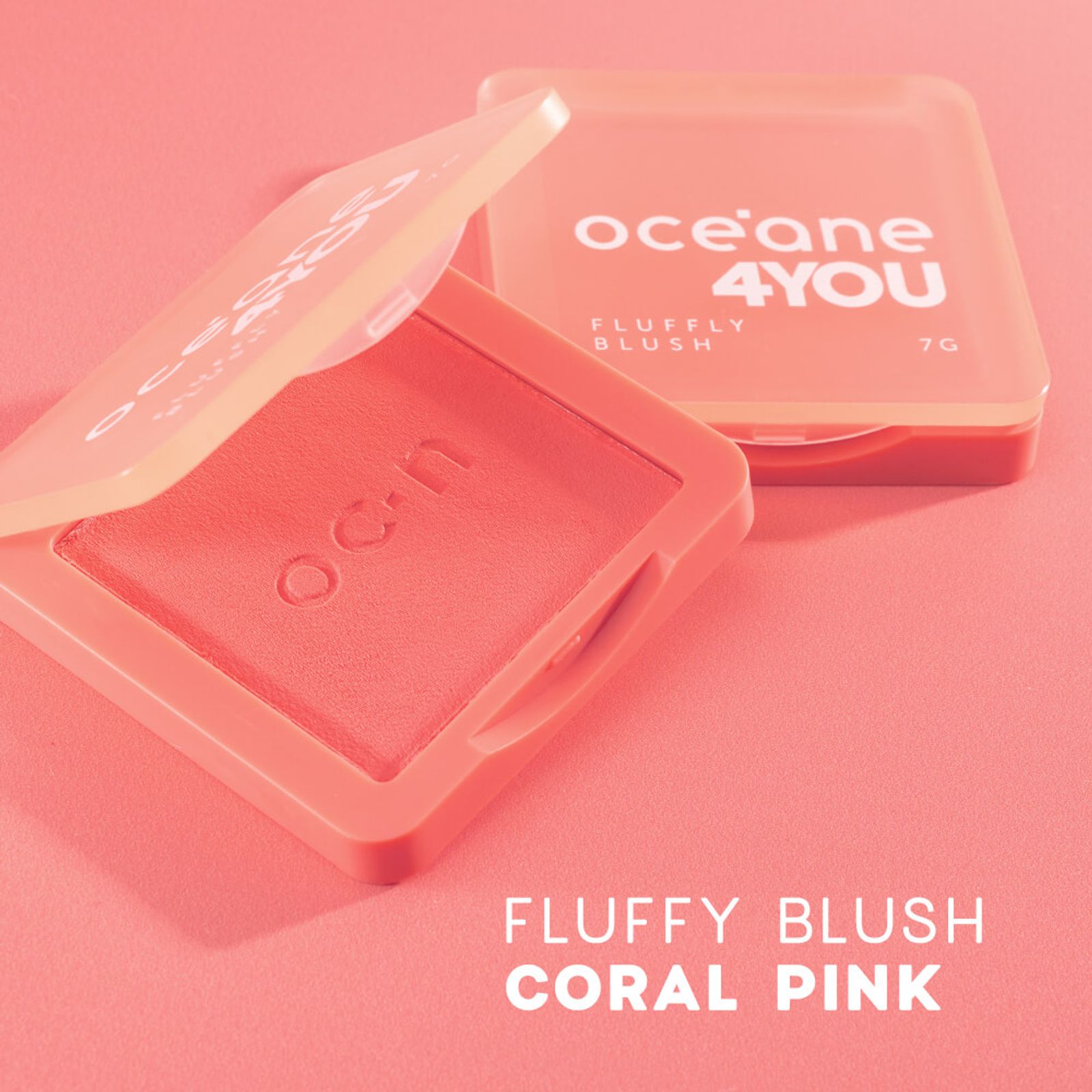 Blush 4you Fluffy Océane Coral Pink 7g
