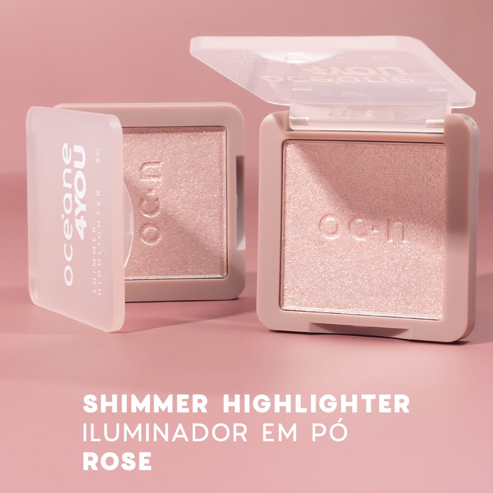 Kit 4you Lápis Para Olhos Bege + Iluminador Facial Rosado