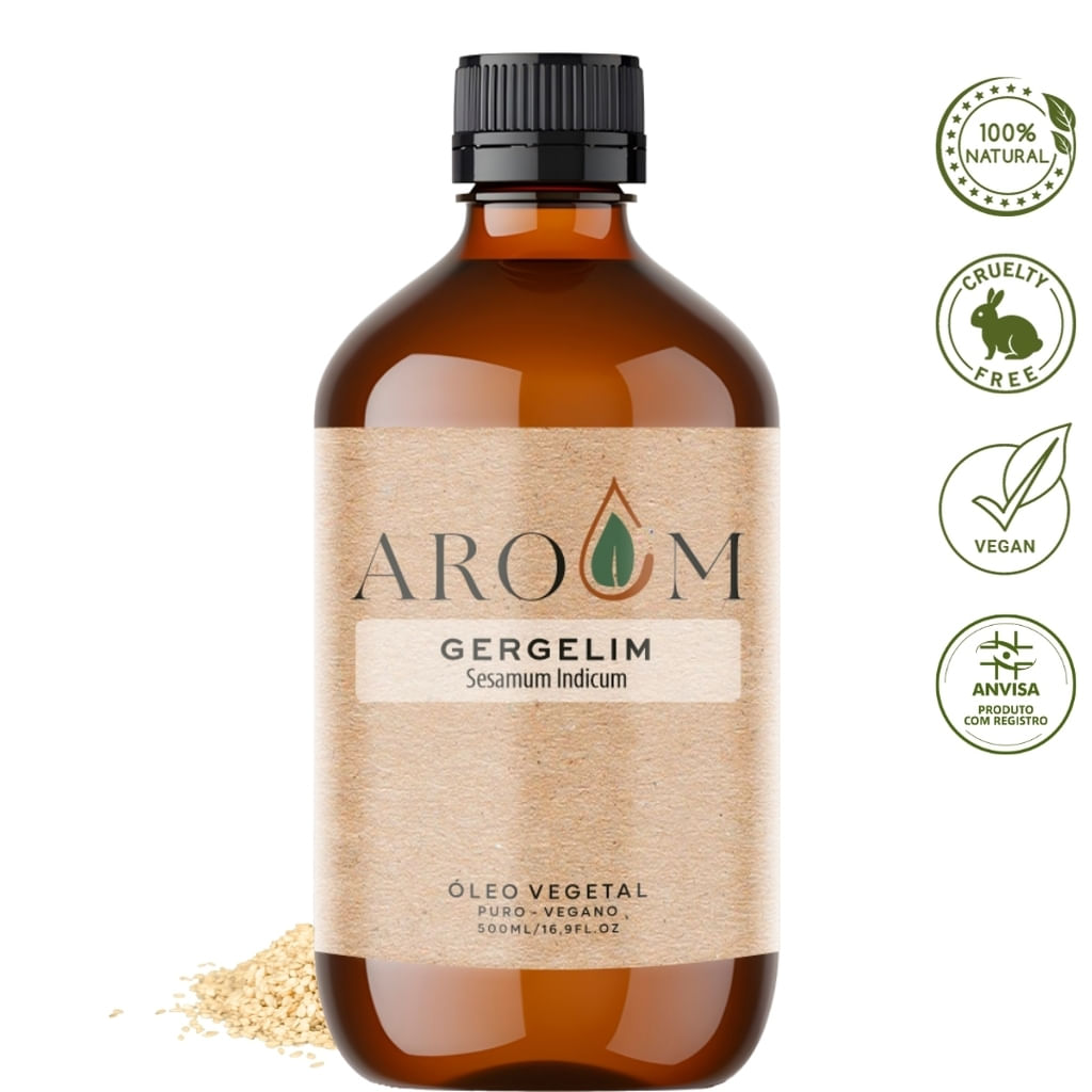 Óleo Vegetal de Gergelim Aroom - 500ML