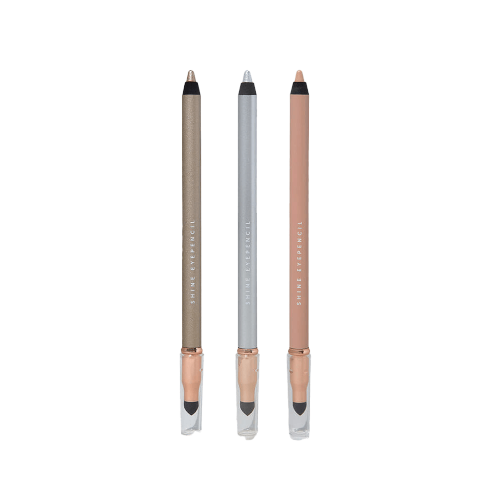 Kit Trio Shine Eye Pencil 4you Océane Nude + Prata + Dourado