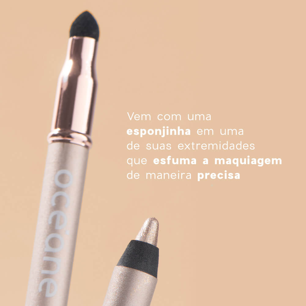 Kit Trio Shine Eye Pencil 4you Océane Nude + Prata + Dourado