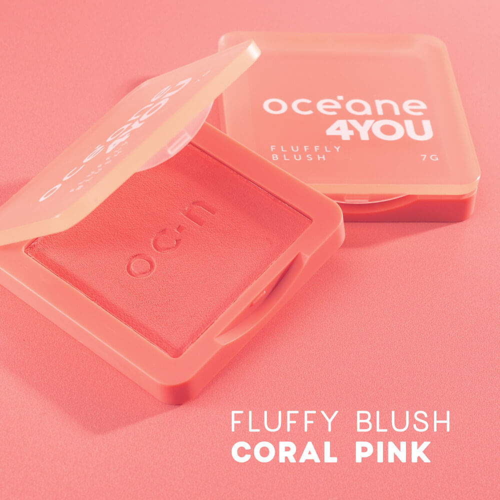 Kit 4you Blush Cremoso Coral + Iluminador Facial Dourado