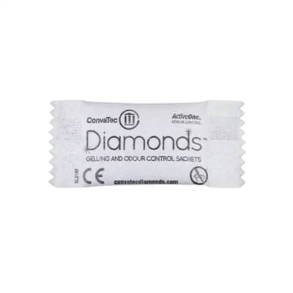 Sachês Gelificantes Diamonds Convatec Br10273 100 Unidades