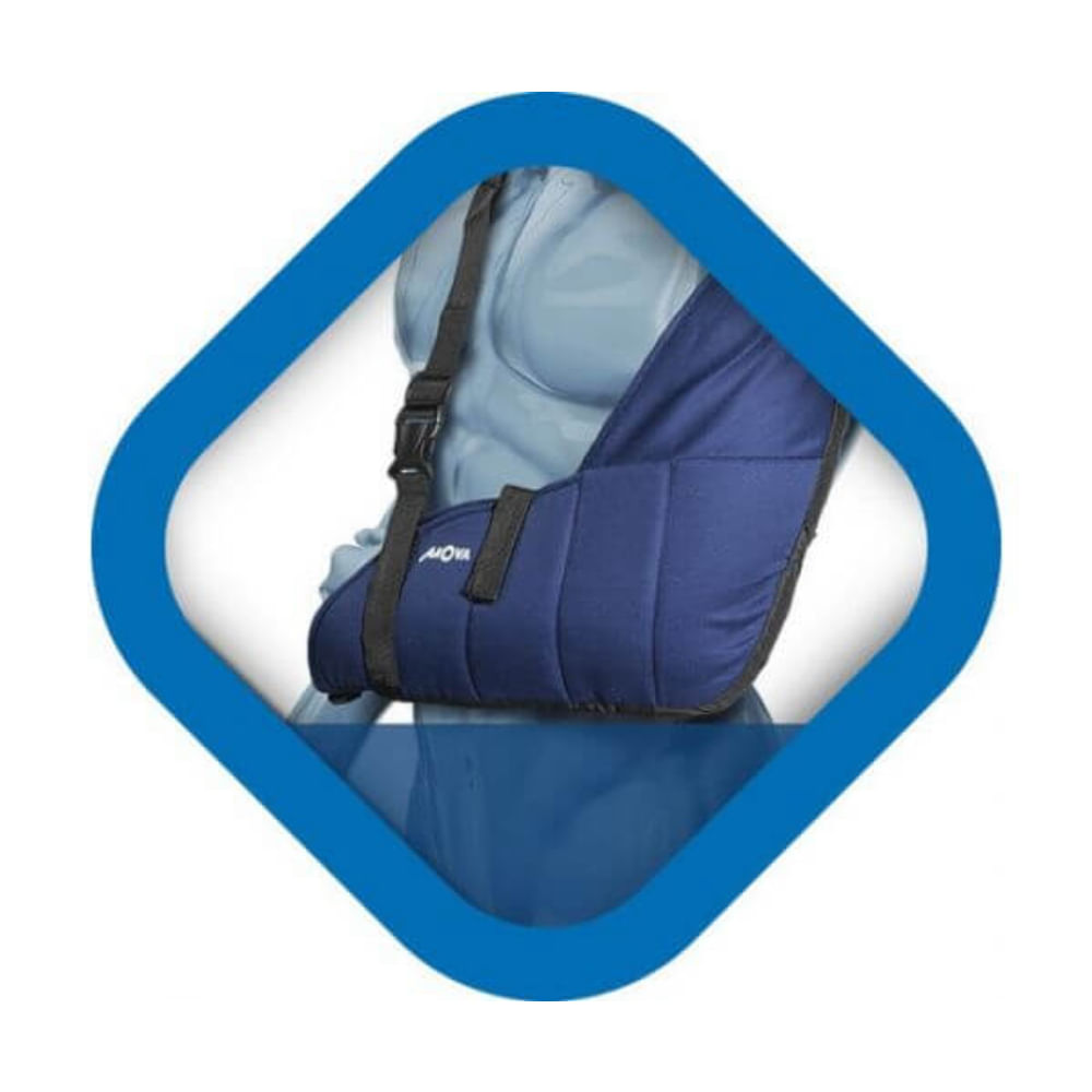 Tipoia Ortopédica Velpeau Azul Mova