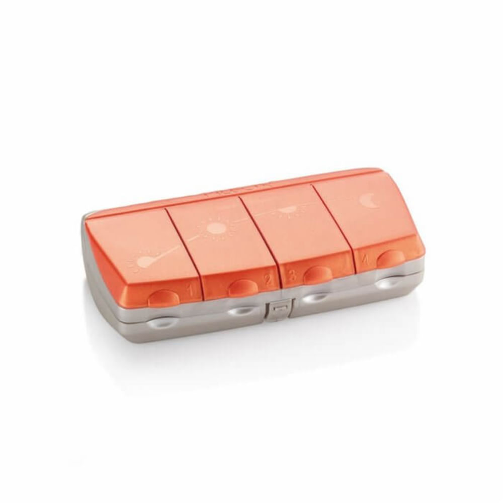 Porta Comprimidos Pilbox Daily Laranja