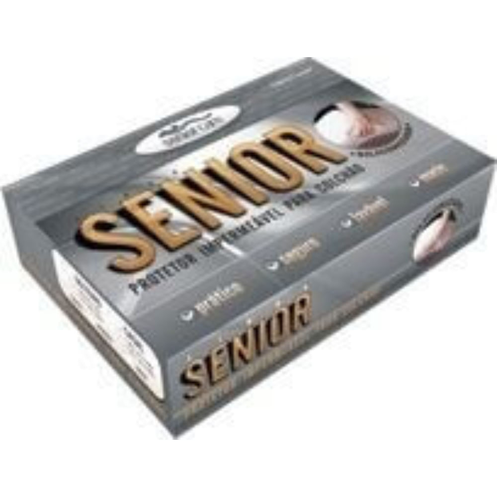 Protetor Impermeável para Colchão Super Siliconizado Senior Care Casal Branco