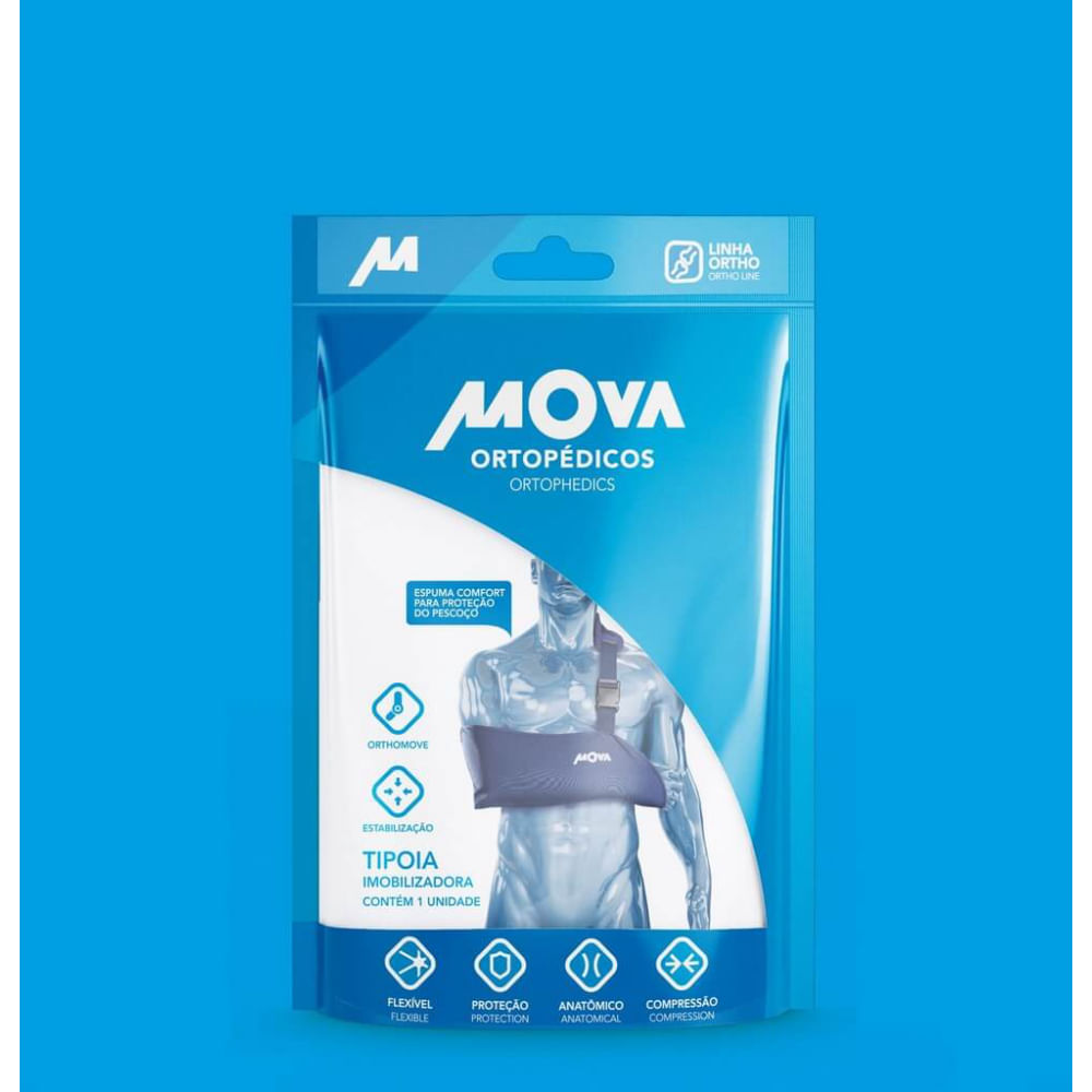Tipoia Imobilizadora Azul Mova
