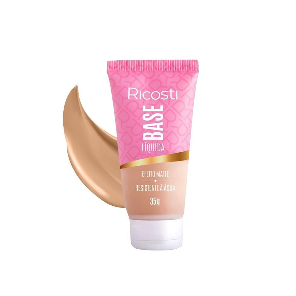 Base Líquida Vegana Cor 08 Ricosti 35g