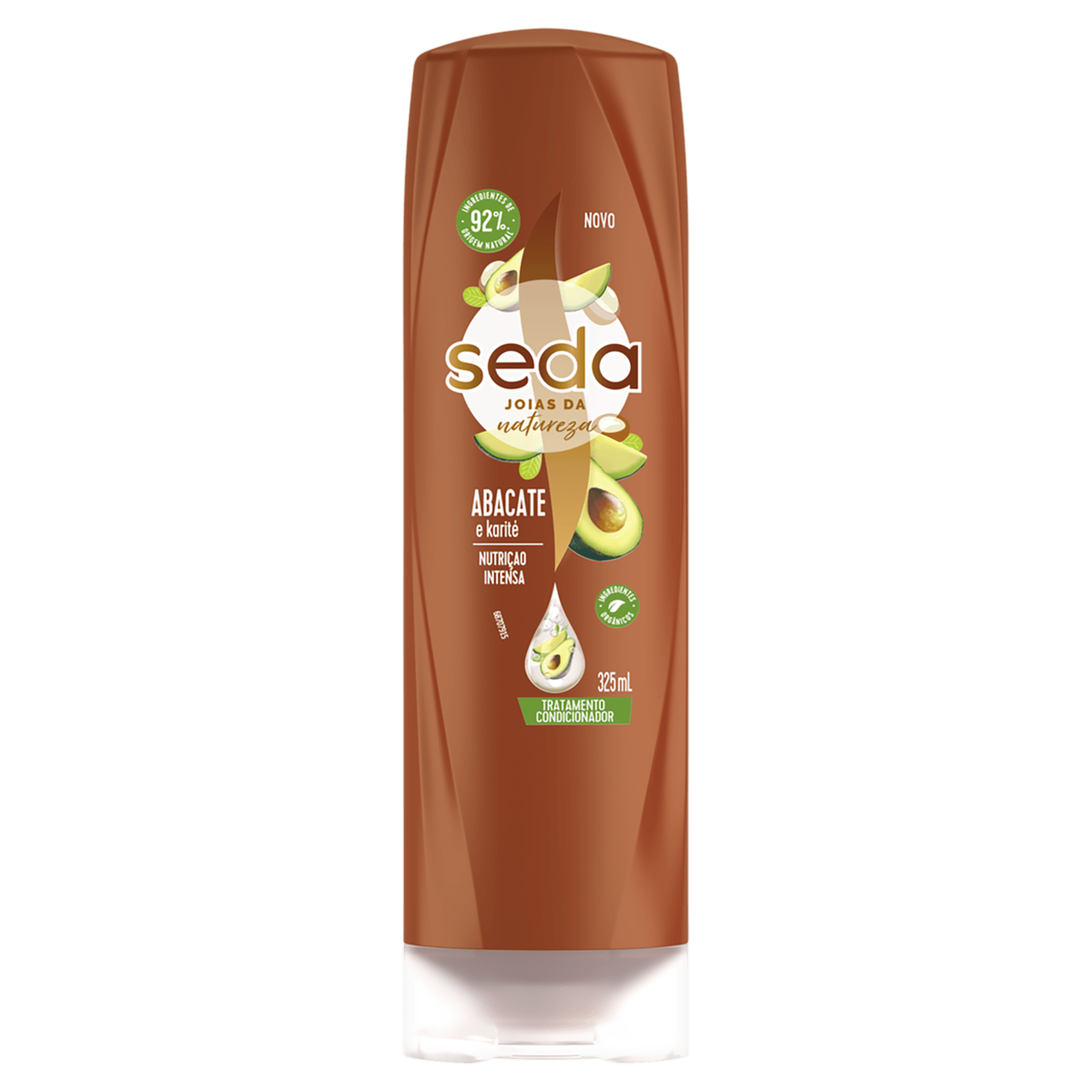 Condicionador Seda Joias Nat Abacate/Karite 325ml