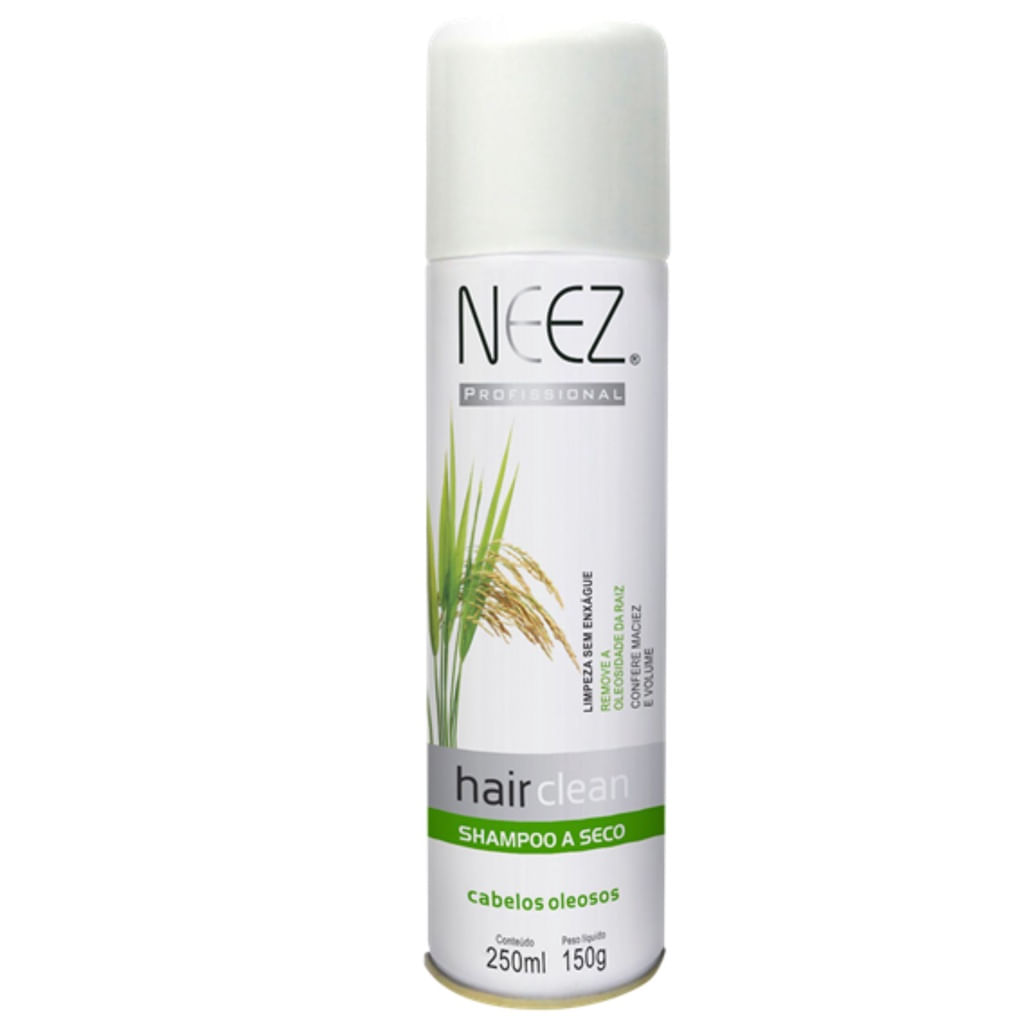 Shampoo A Seco Cabelos Oleosos 250ml Neez