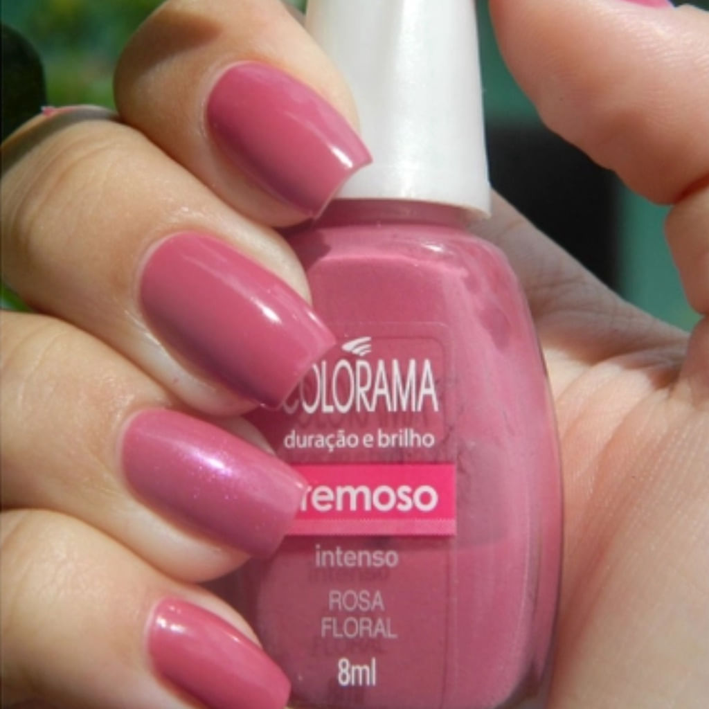 Esmalte Colorama Cremoso Rosa Floral 8ml