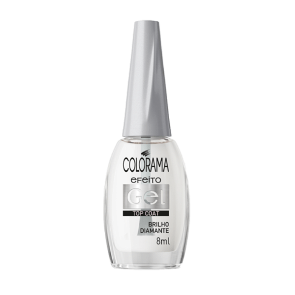 Esmalte Efeito Gel Colorama Top Coat 8ml