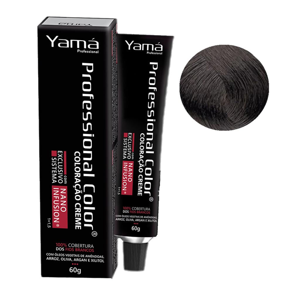 Tonalizante Yamá Professional 5.0 Castanho Claro