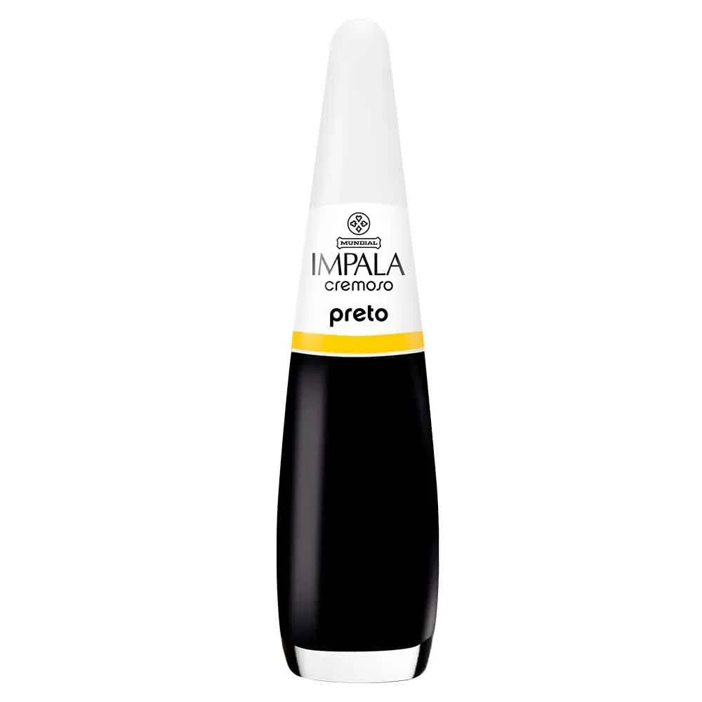 Esmalte Cremoso Impala Cor Preto