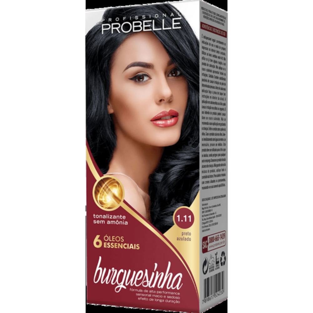 Tonalizante Burguesinha Cor1.11 Probelle 50ml