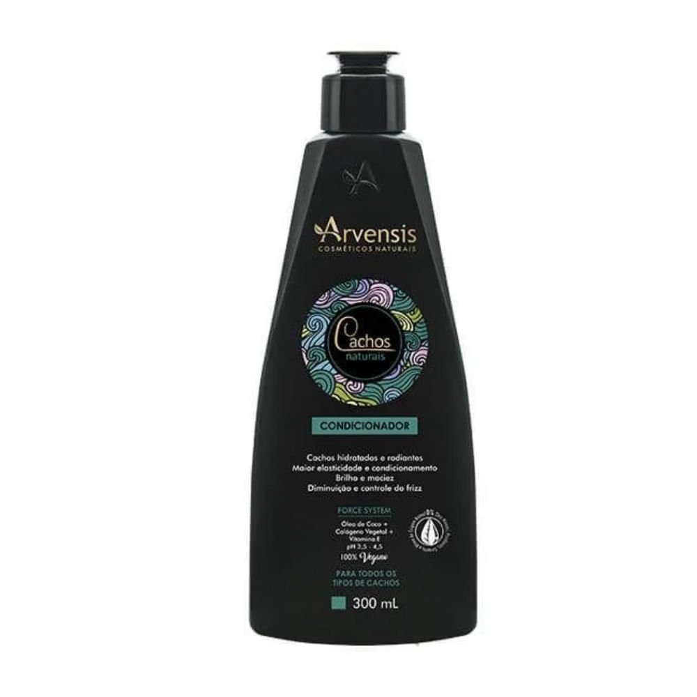 Condicionador Cachos Naturais 300ml Arvensis