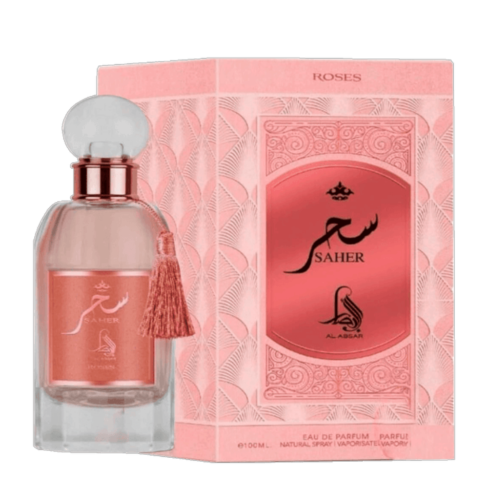 Perfume Árabe Feminino Saher Roses Al Absar 100ml