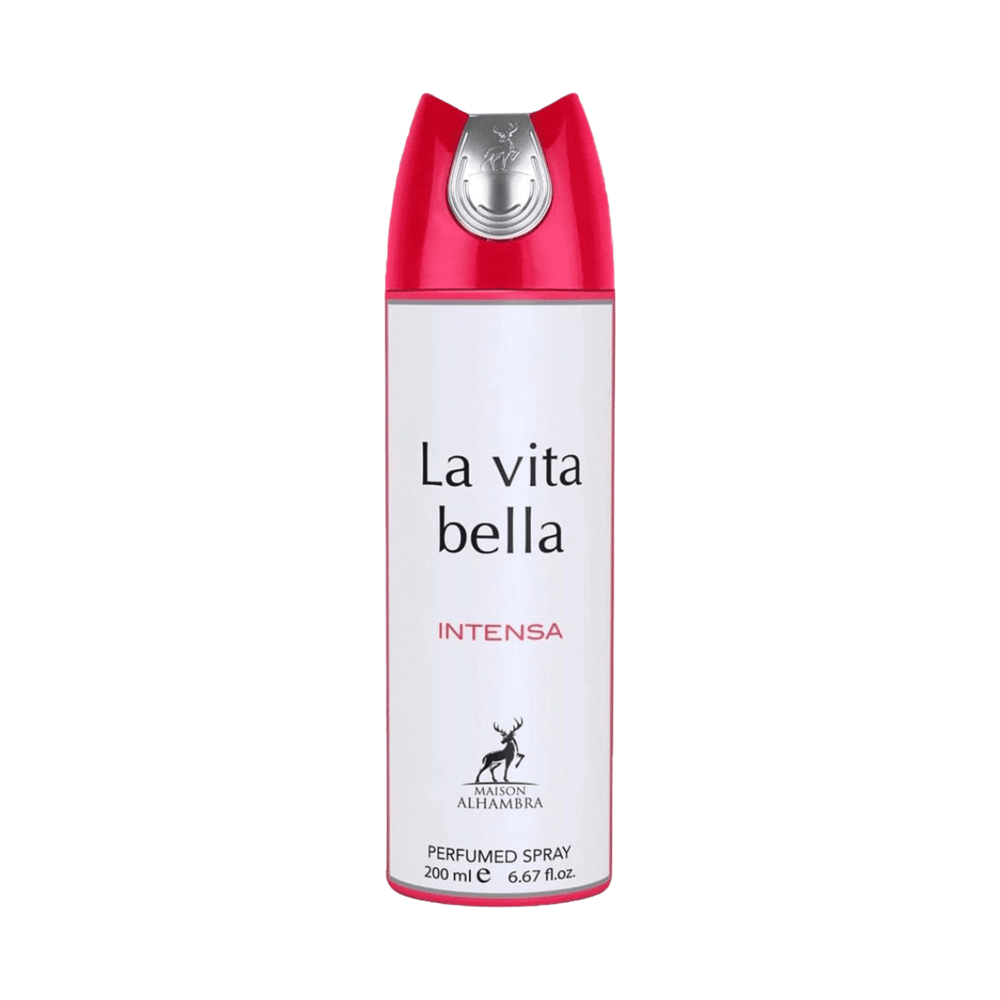 Desodorante Spray  La Vita Bella Intensa Maison Alhambra 200ml