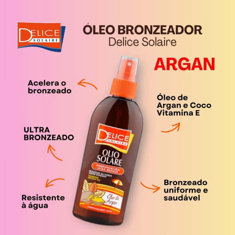 Óleo Bronzeador Spray Delice Solaire 150ml