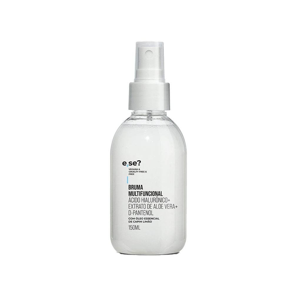 Hidratante Bruma Multifuncional Ácido Hialurônico + Extrato de Aloe Vera + D-Pantenol 150ml