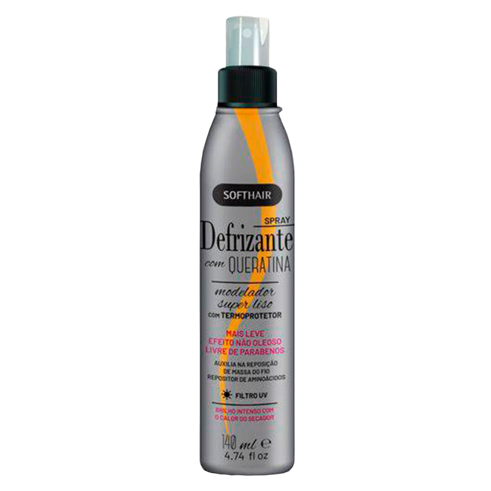 Defrizante Spray Soft Hair Queratina 140ml