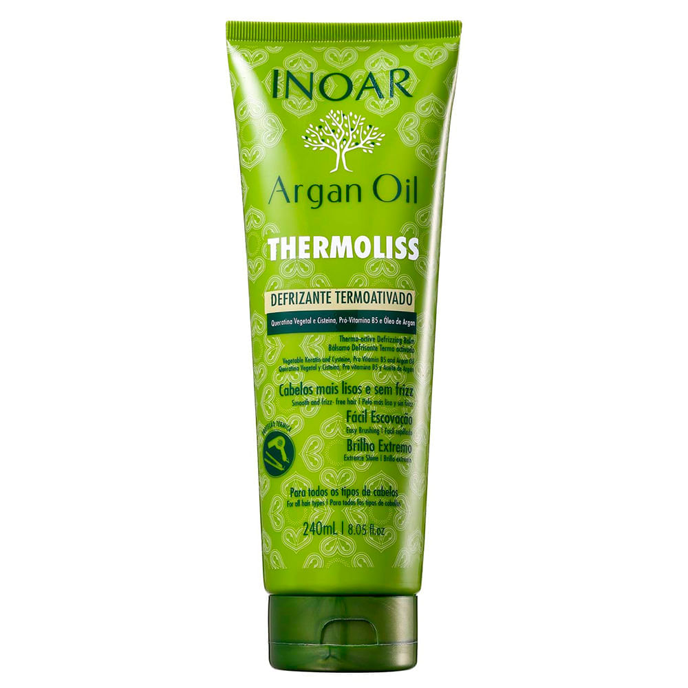 Defrizante Inoar Argan Oil Thermoliss 240ml