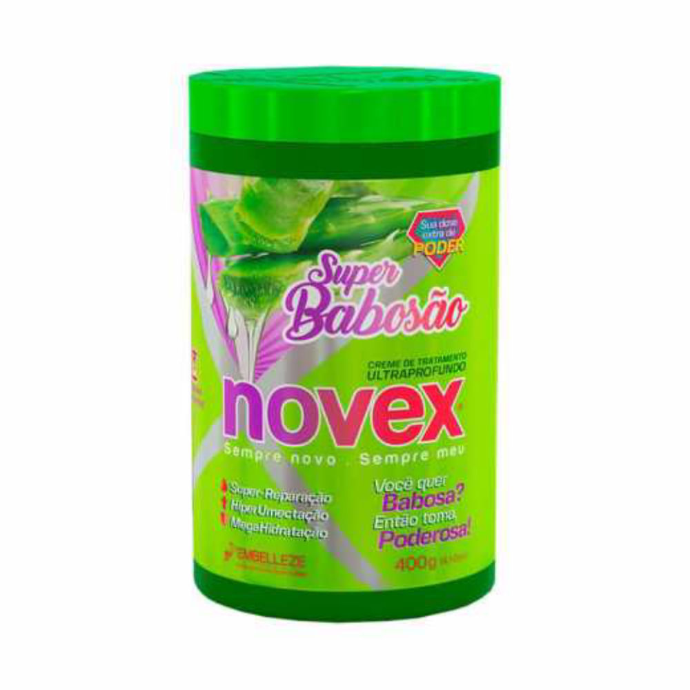 Creme de Tratamemto Novex Super Babosão 400g