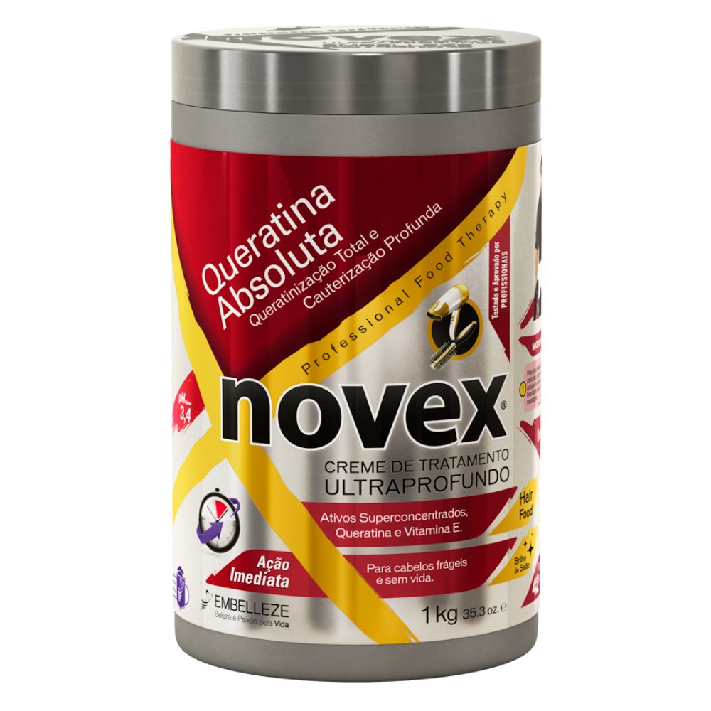 Creme Para Tratamento Novex 1 Kg Queratina Absoluta