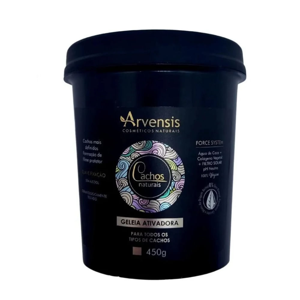 Geleia Cachos Suave Fixação 450g Arvensis