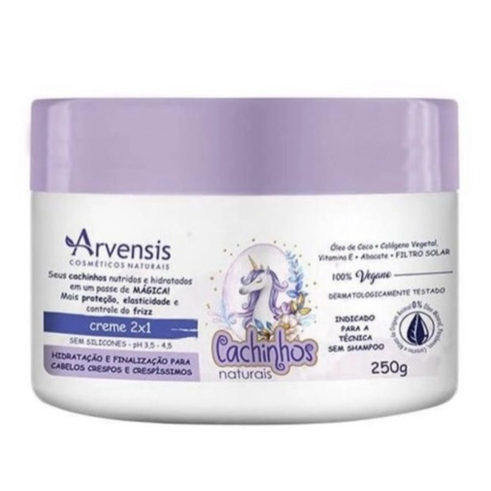 Máscara 2x1 Cachinhos Naturais 250g Arvensis (CCDM)