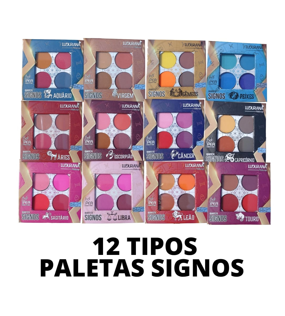 Quarteto de Sombras Signos Libra Ludurana