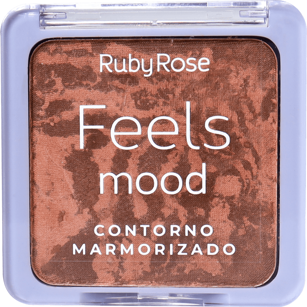 Paleta De Contorno Marmorizado Feels Mood Medium Ruby Rose