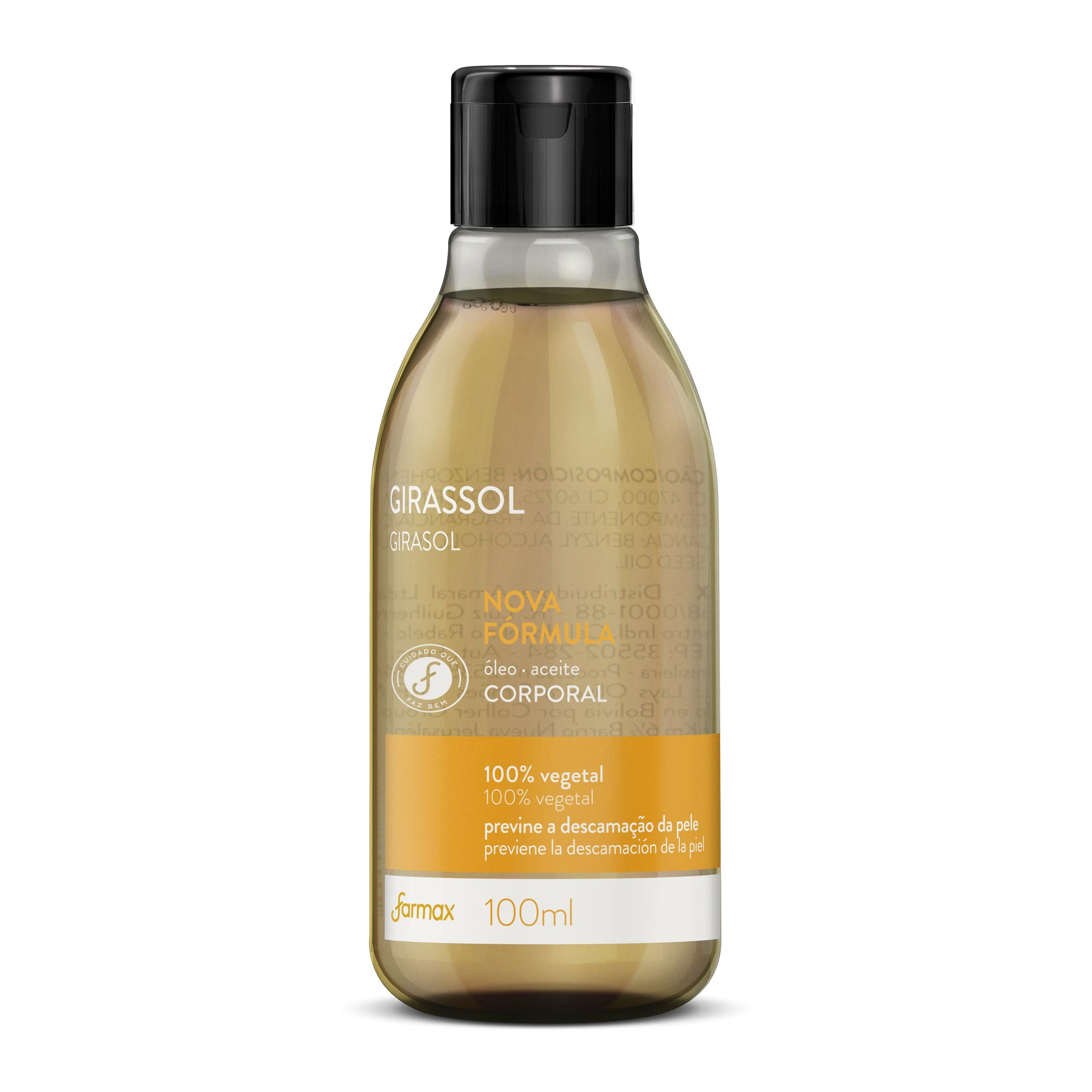 Óleo Corporal Farmax Girassol 100ml