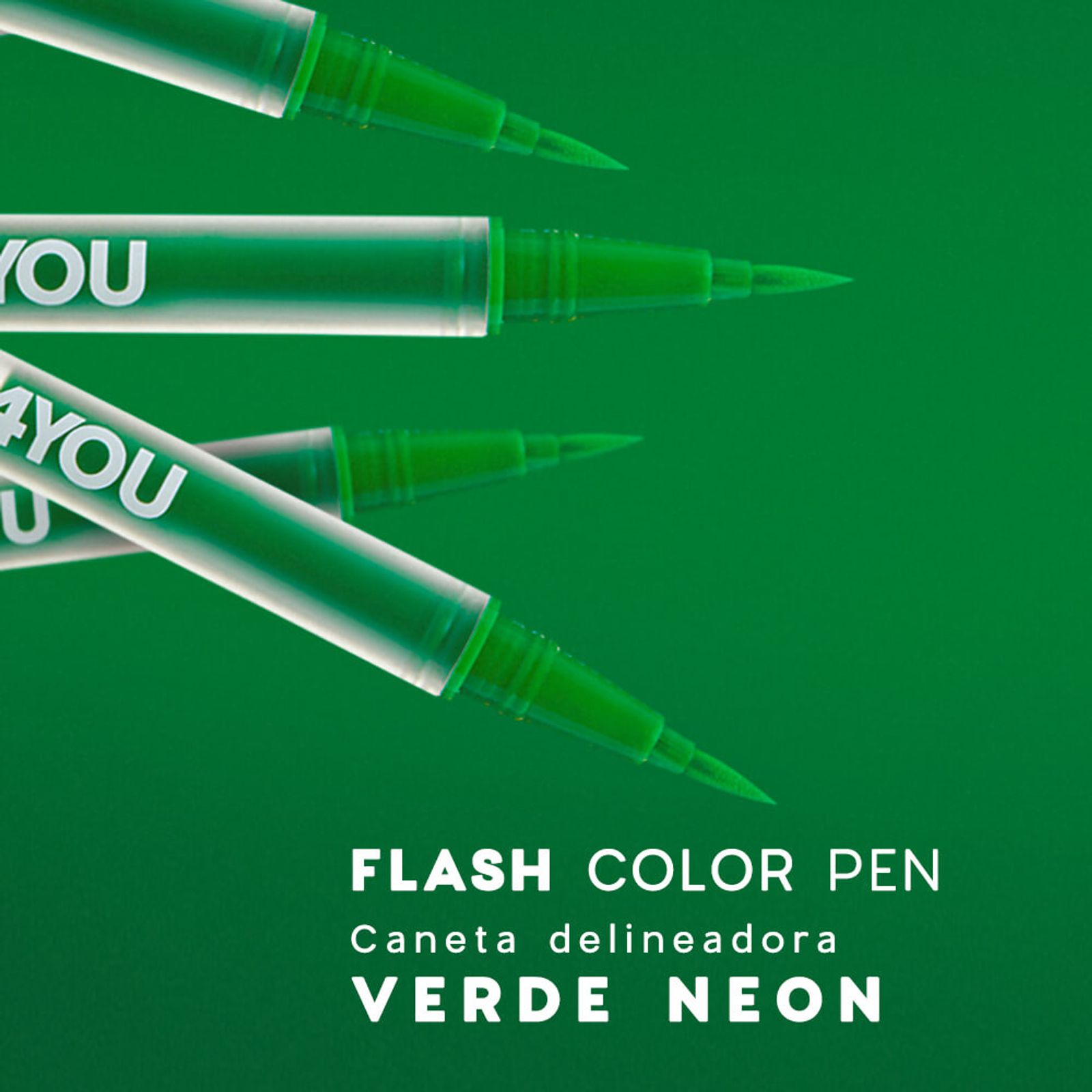 Caneta Delineadora 4you Océane Verde Neon
