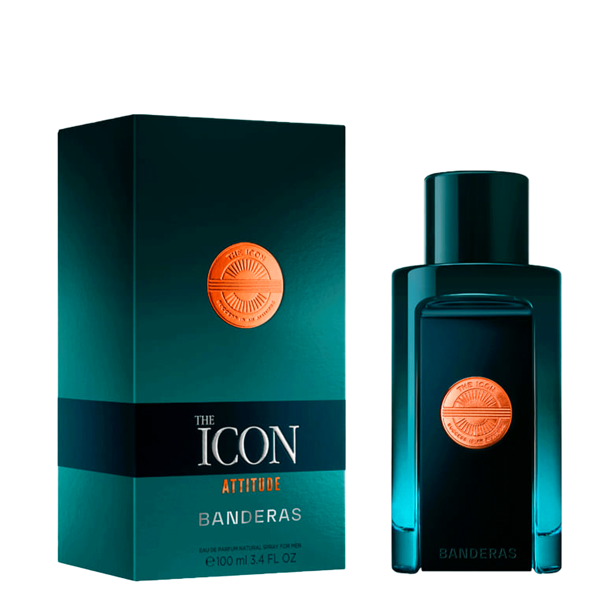 Perfume Masculino The Icon Attitude Eau De Parfum Banderas 100ml