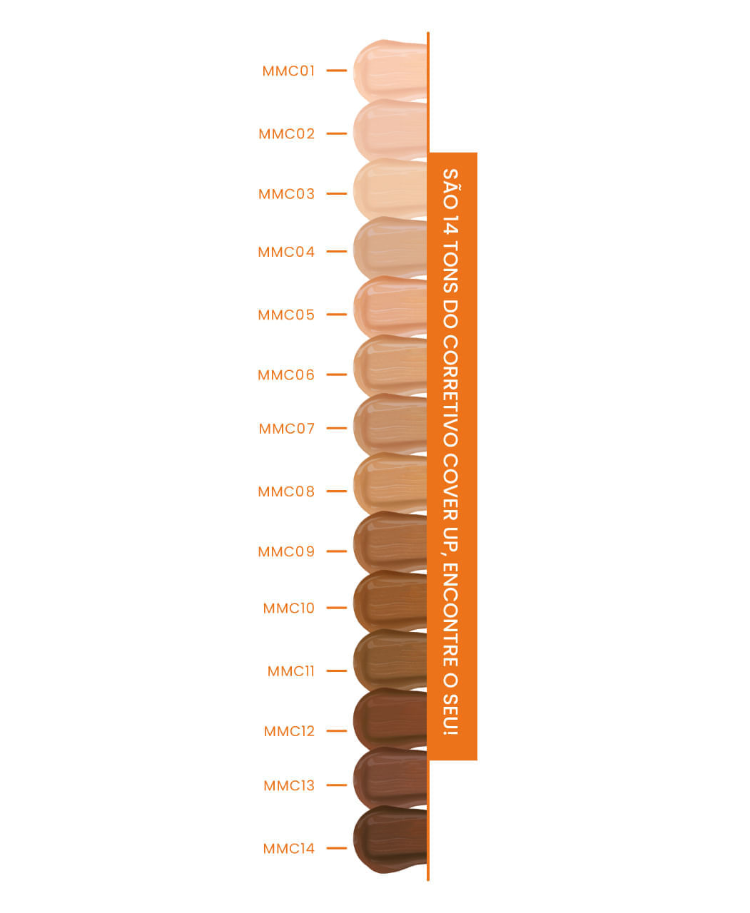 Corretivo Facial Makeup Cover Up Mari Maria 5,2ml Cor 12