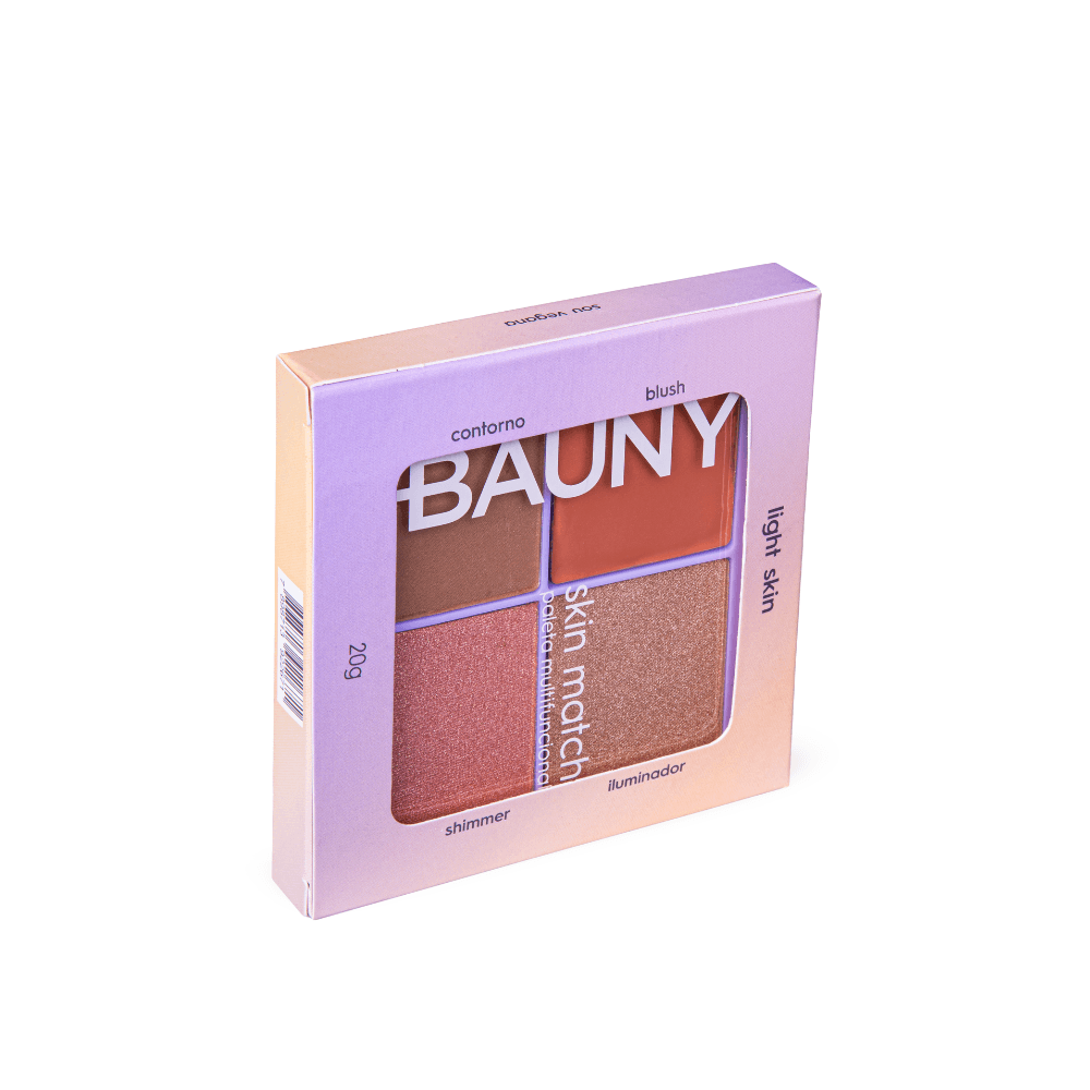 Paleta Multifuncional Skin Match Light Bauny