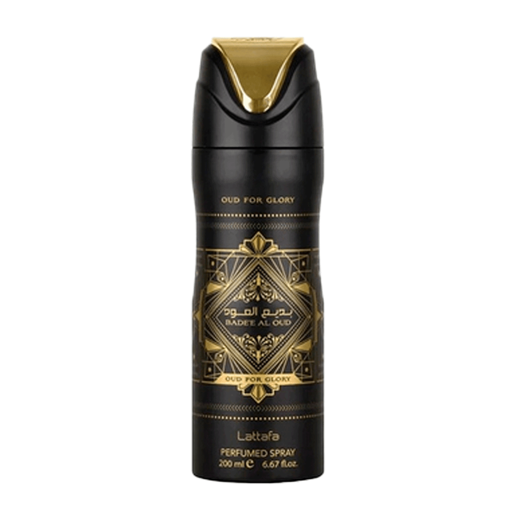 Desodorante Spray Unissex Badee Al Oud For Glory Lattafa 200ml