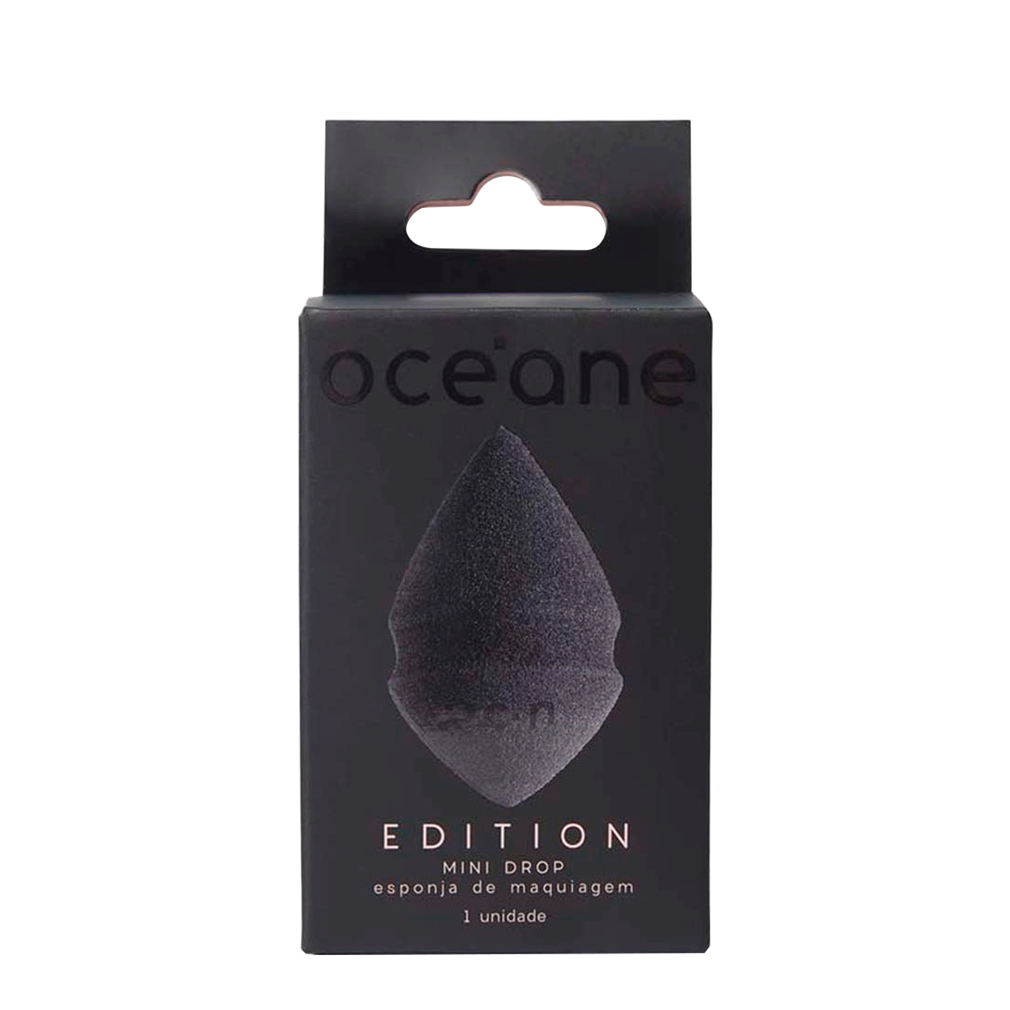 Mini Esponja de Maquiagem Edition Mini Drop Océane Preta