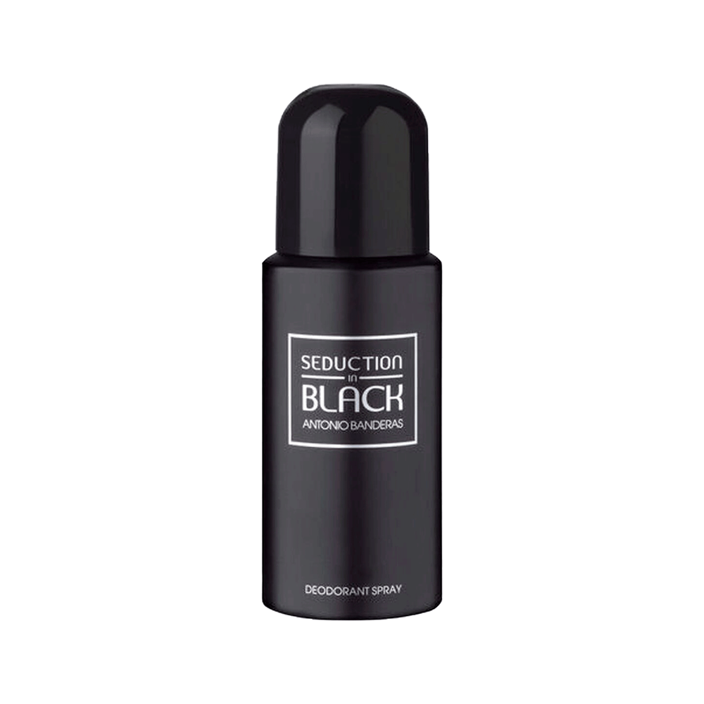Desodorante Spray Masculino Black Seduction For Men Antonio Banderas 150ml