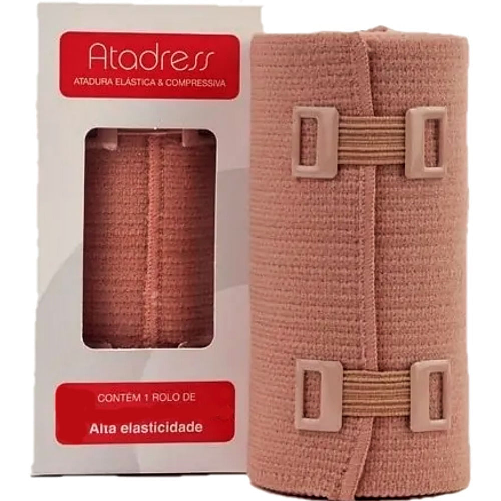 Atadura Elástica Atradress Alta Compressão 10cm unidade