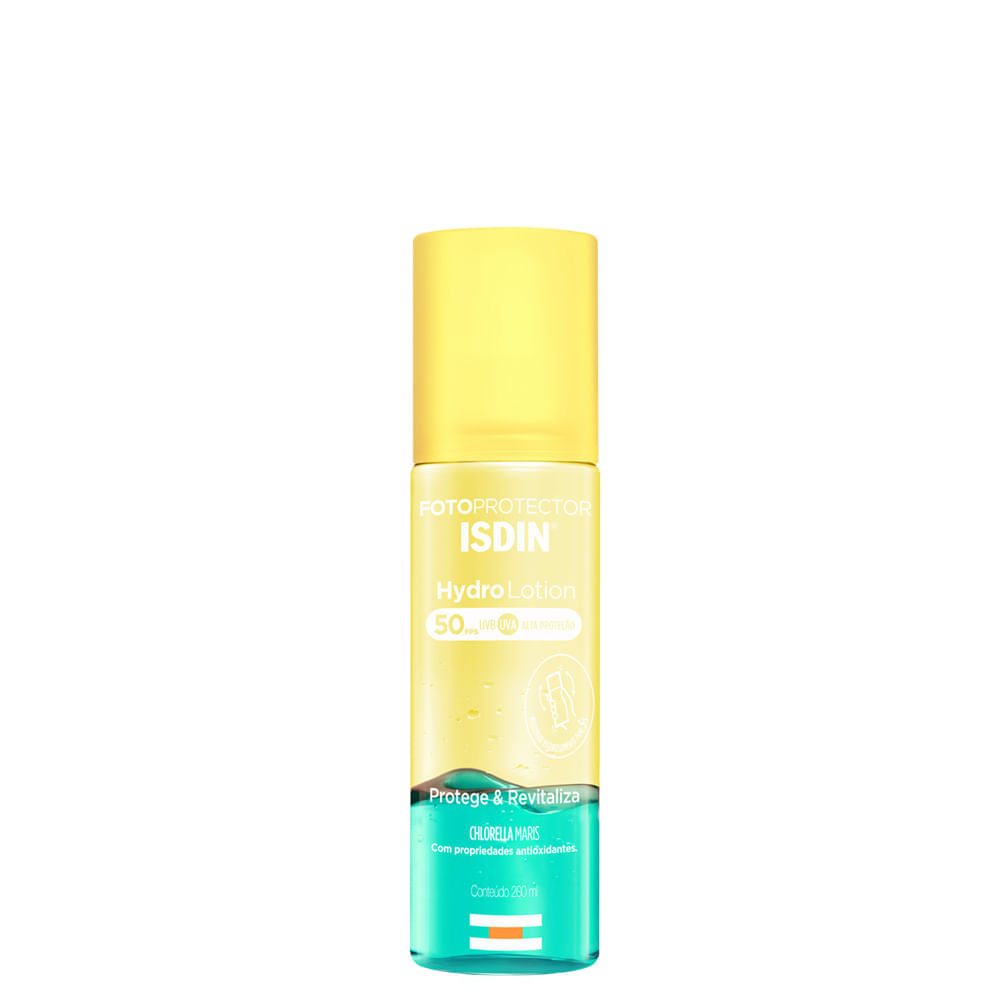 Protetor Solar Corporal Hidratante Isdin Hydrolotion Fps 50 200 Ml