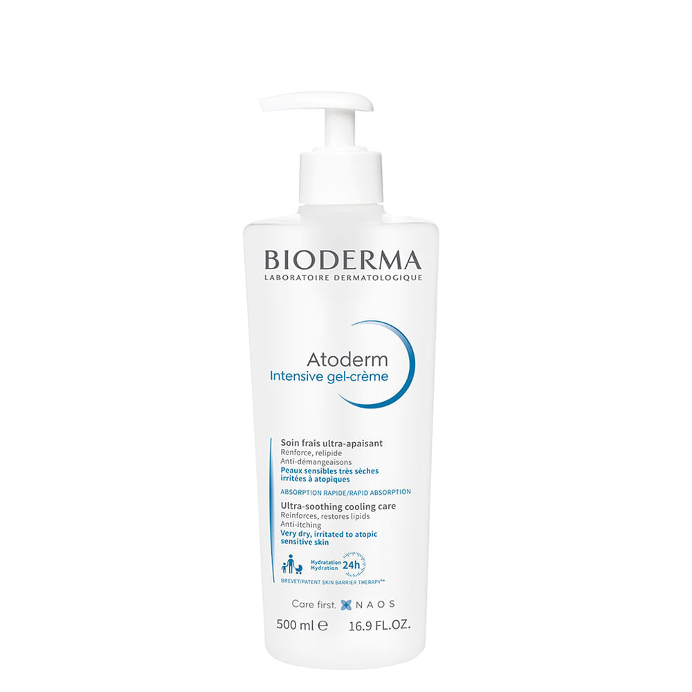Gel Creme Hidratante Corporal Bioderma Atoderm Intensive 500 Ml