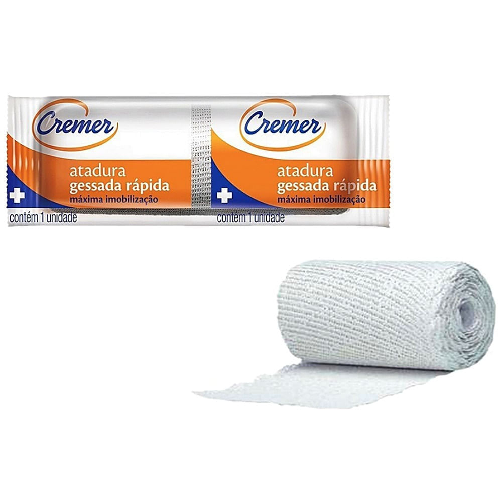 Atadura Gessada Rápida Cremer 06cmX2m unidade