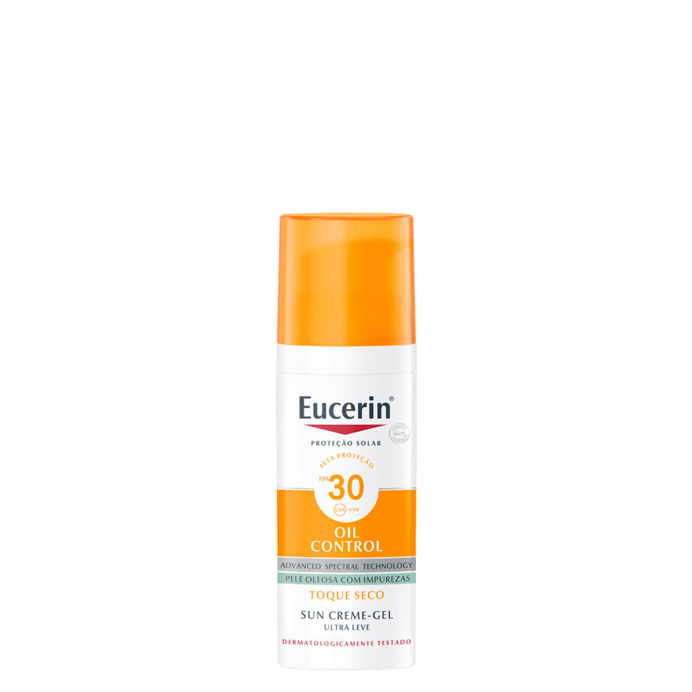 Protetor Solar Facial Eucerin Sun Oil Control Fps 30 50 Ml