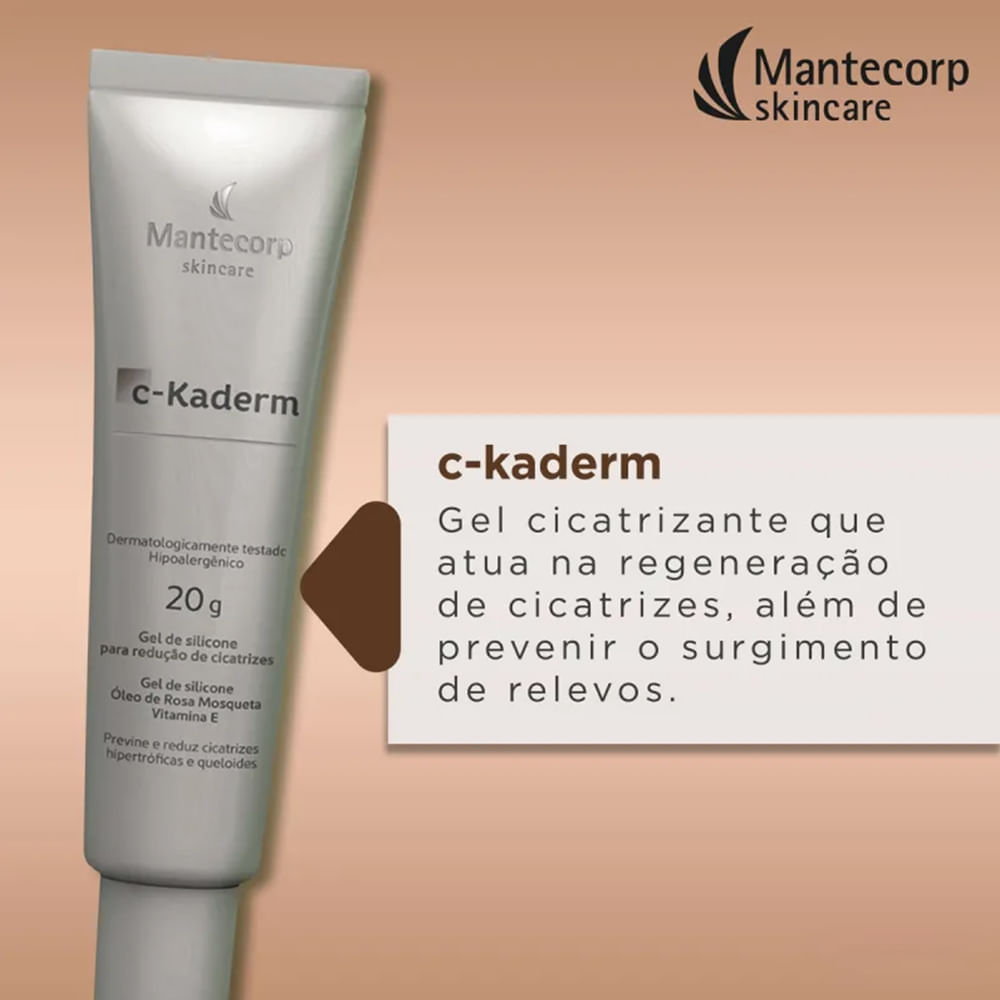 Gel Facial Cicatrizante Mantecorp C-Kaderm 20 g
