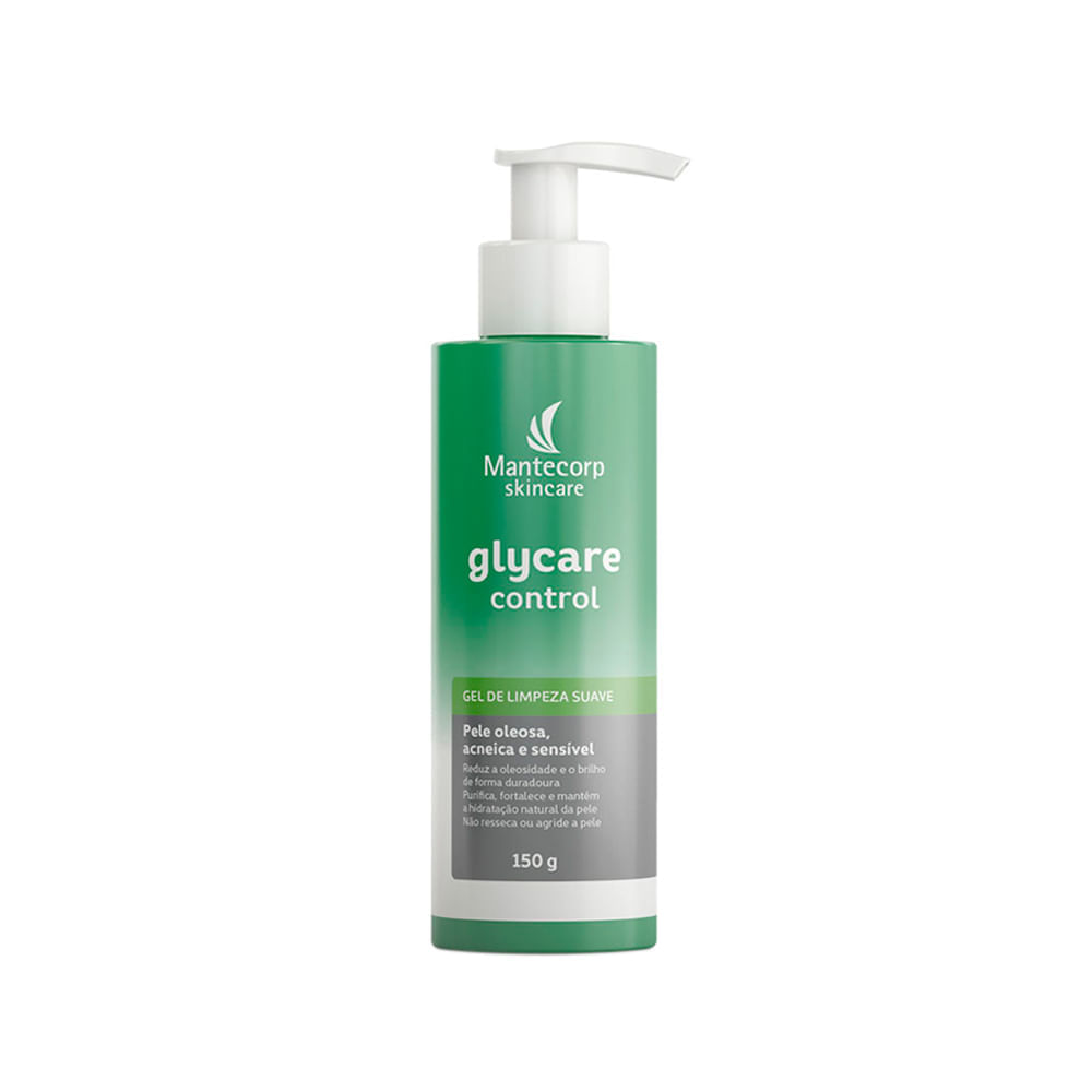 Gel de Limpeza Facial Mantecorp Glycare Control 150 g