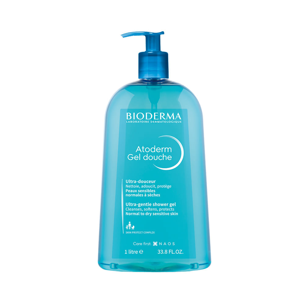 Gel de Banho Corporal Hidratante Bioderma Atoderm 1000 ml