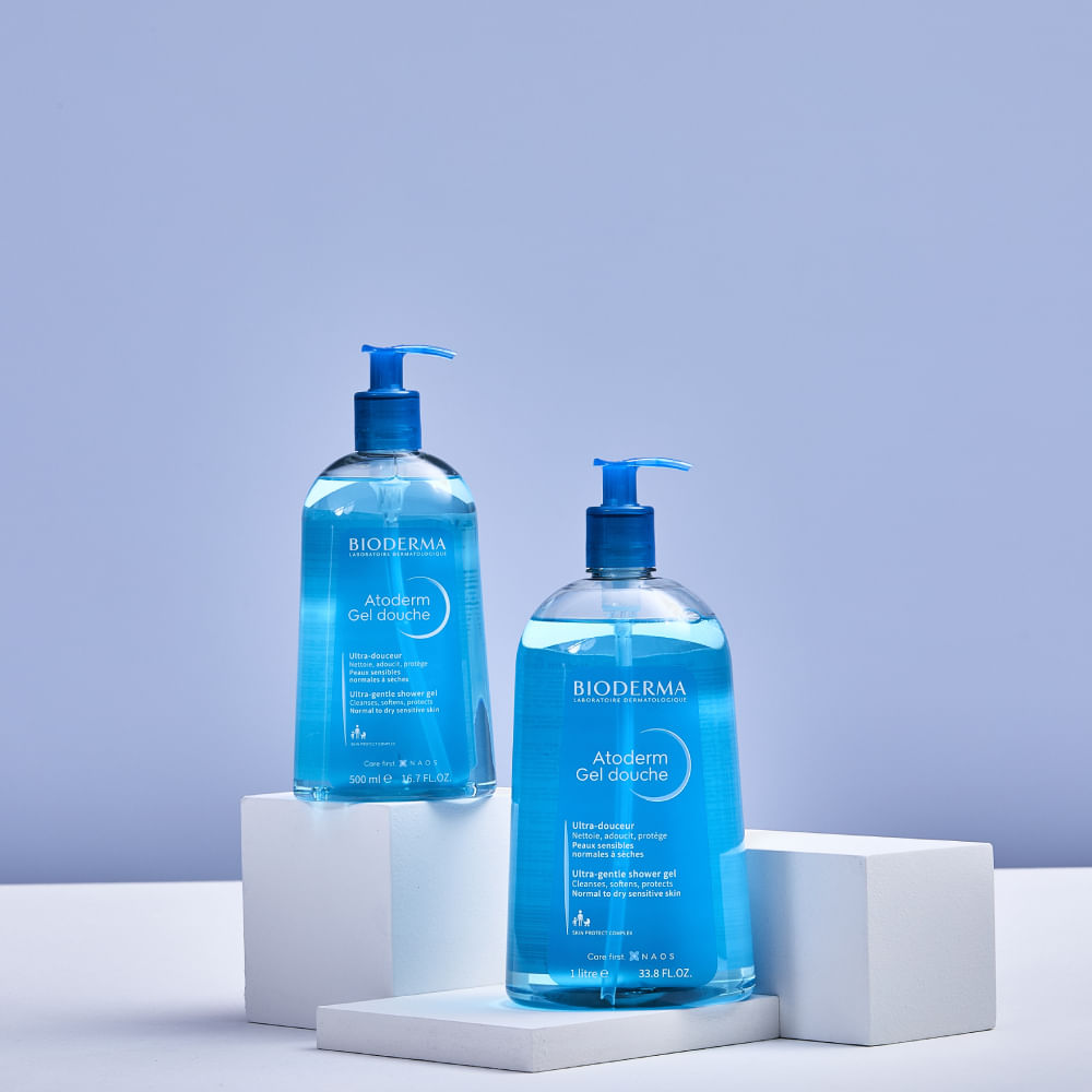 Gel de Banho Corporal Hidratante Bioderma Atoderm 1000 ml