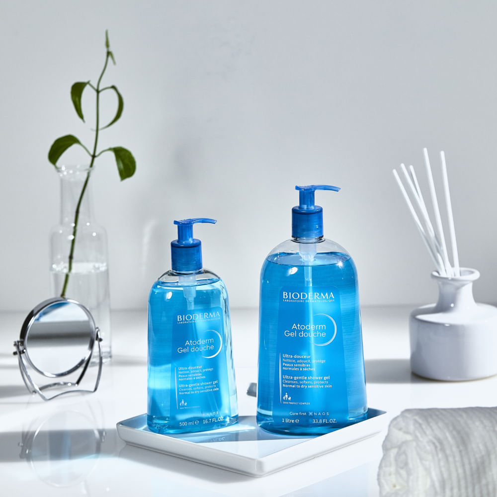 Gel de Banho Corporal Hidratante Bioderma Atoderm 1000 ml